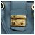 Borsa a mano Miu Miu in pelle 2way blu tono oro Auth 167628V - vista 19