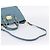 Borsa a mano Miu Miu in pelle 2way blu tono oro Auth 167628V - vista 9
