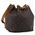 LOUIS VUITTON Borsa a tracolla Monogram Petit Noe M42226 LV Auth 201144A Monogramma