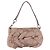Autre Marque Borsa a tracolla SAINT LAURENT Naja in pelle rosa argento Auth 204375