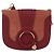 Chloé Borsa a tracolla Chloe SeeByChloe Suede Red Gold Tone Auth 203350A Rosso - vista 13