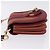 Chloé Borsa a tracolla Chloe SeeByChloe Suede Red Gold Tone Auth 203350A Rosso - vista 5