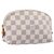 LOUIS VUITTON Damier Azur Pochette Cosmetic PM Pouch N60024 LV Auth ar14175A