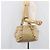 Borsa a mano Miu Miu in pelle beige tono oro Auth 167591A - vista 28