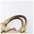 Borsa a mano Miu Miu in pelle beige tono oro Auth 167591A - vista 8