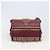 Saffiano Borsa a Tracolla PRADA Pelle Safiano Bordeaux Gold Auth 202965V D'oro Bordò - vista 12