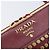 Saffiano Borsa a Tracolla PRADA Pelle Safiano Bordeaux Gold Auth 202965V D'oro Bordò - vista 18