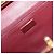 Saffiano Borsa a Tracolla PRADA Pelle Safiano Bordeaux Gold Auth 202965V D'oro Bordò - vista 20