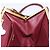 Saffiano Borsa a Tracolla PRADA Pelle Safiano Bordeaux Gold Auth 202965V D'oro Bordò - vista 21
