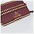 Saffiano Borsa a Tracolla PRADA Pelle Safiano Bordeaux Gold Auth 202965V D'oro Bordò - vista 6