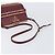 Saffiano Borsa a Tracolla PRADA Pelle Safiano Bordeaux Gold Auth 202965V D'oro Bordò - vista 7