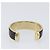 Salvatore Ferragamo Bangle Metal 2 Set Silver Black Auth SW2865 Nero Argento - vista 9