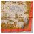 Hermès HERMES Carré 90 Seidentuch "VOILES DE LUMIERE" Orange Auth ki6854 - Ansicht 10