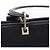 Borsa Tote Salvatore Ferragamo Gancini Canvas Black Silver Auth 204386 Nero Argento - vista 19