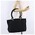 Borsa Tote Salvatore Ferragamo Gancini Canvas Black Silver Auth 204386 Nero Argento - vista 27