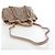Borsa a mano Miu Miu in pelle 2way Beige Tono Oro Auth 167601V - vista 8
