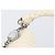 Borsa a tracolla Miu Miu Matelassé con catena in pelle 2way White Silver Auth 202695A Argento Bianco - vista 18