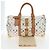 Borsa LOUIS VUITTON Monogram Multicolor Keepall 45 White M92641 LV Auth 204053V Bianco - vista 12