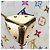 Borsa LOUIS VUITTON Monogram Multicolor Keepall 45 White M92641 LV Auth 204053V Bianco - vista 16