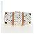 Borsa LOUIS VUITTON Monogram Multicolor Keepall 45 White M92641 LV Auth 204053V Bianco - vista 5