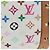 Borsa LOUIS VUITTON Monogram Multicolor Keepall 45 White M92641 LV Auth 204053V Bianco - vista 6