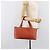 Borsa BURBERRY in pelle Orange Gold Auth 203611 D'oro Arancione - vista 26