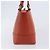 Borsa BURBERRY in pelle Orange Gold Auth 203611 D'oro Arancione - vista 4