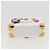 LOUIS VUITTON Bijoux Sackcat Trunk Key Holder metal White M00825 LV Auth 204789M Bianco - vista 10
