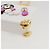 LOUIS VUITTON Bijoux Sackcat Trunk Key Holder metal White M00825 LV Auth 204789M Bianco - vista 14