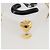 LOUIS VUITTON Bijoux Sackcat Trunk Key Holder metal White M00825 LV Auth 204789M Bianco - vista 15