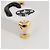 LOUIS VUITTON Bijoux Sackcat Trunk Key Holder metal White M00825 LV Auth 204789M Bianco - vista 16