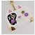 LOUIS VUITTON Bijoux Sackcat Trunk Key Holder metal White M00825 LV Auth 204789M Bianco - vista 3