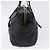 Borsa a Mano Miu Miu Vitellolux Black Silver Auth 204305A Nero Argento - vista 4