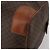 Céline Bolsa Boston CELINE Macadam PVC Couro Marrom Tom Dourado Auth 201406 - vista 14