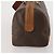 Céline Bolsa Boston CELINE Macadam PVC Couro Marrom Tom Dourado Auth 201406 - vista 3