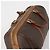 Céline Bolsa Boston CELINE Macadam PVC Couro Marrom Tom Dourado Auth 201406 - vista 6