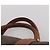 Céline Bolsa Boston CELINE Macadam PVC Couro Marrom Tom Dourado Auth 201406 - vista 8