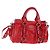 Miu Miu Handtasche aus Leder 2way rot silber authentisch 167604SM