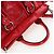 Miu Miu Handtasche aus Leder 2way rot silber authentisch 167604SM - Ansicht 14