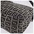 Borsa a tracolla FENDI Zucchino Canvas Mamma Baguette Navy Silver Auth 198254V Argento Blu navy - vista 18