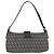 Borsa a tracolla FENDI Zucchino Canvas Mamma Baguette Navy Silver Auth 198254V Argento Blu navy - vista 2