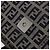 Borsa a tracolla FENDI Zucchino Canvas Mamma Baguette Navy Silver Auth 198254V Argento Blu navy - vista 25