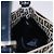 Borsa a tracolla FENDI Zucchino Canvas Mamma Baguette Navy Silver Auth 198254V Argento Blu navy - vista 27