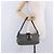 Borsa a tracolla FENDI Zucchino Canvas Mamma Baguette Navy Silver Auth 198254V Argento Blu navy - vista 33