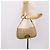 Bolso de mano Christian Dior Maris Pearl Nylon Beige Silver Auth 201541 Plata - vista 25
