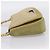Bolso de mano Christian Dior Maris Pearl Nylon Beige Silver Auth 201541 Plata - vista 3