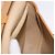 Borsa a tracolla Christian Dior in pelle beige e oro Auth 205085 D'oro - vista 25