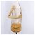 Borsa a tracolla Christian Dior in pelle beige e oro Auth 205085 D'oro - vista 29