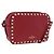Borsa a tracolla VALENTINO Rock Studs in pelle rossa e oro Auth 205816 Rosso