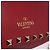 Borsa a tracolla VALENTINO Rock Studs in pelle rossa e oro Auth 205816 Rosso - vista 22